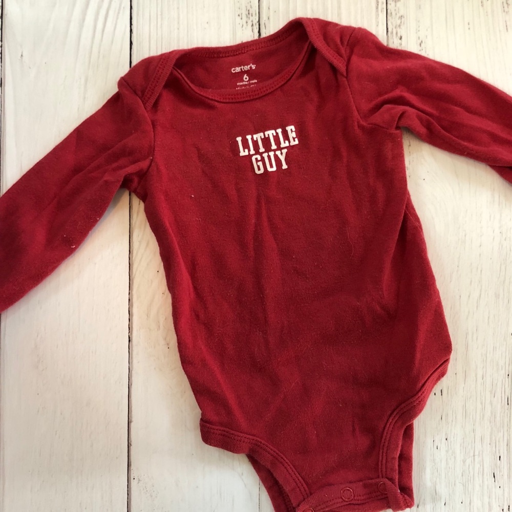 BOYS 6MO CARTERS LITTLE GUY BODYSUIT